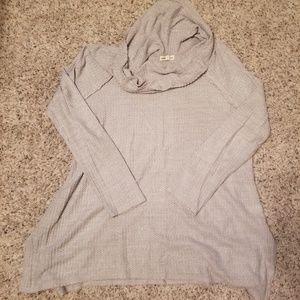 Cowl Neck Lightweight Sweater